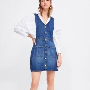 Denim Zara dress